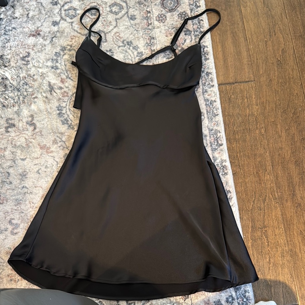 Elegant Black Mini Dress